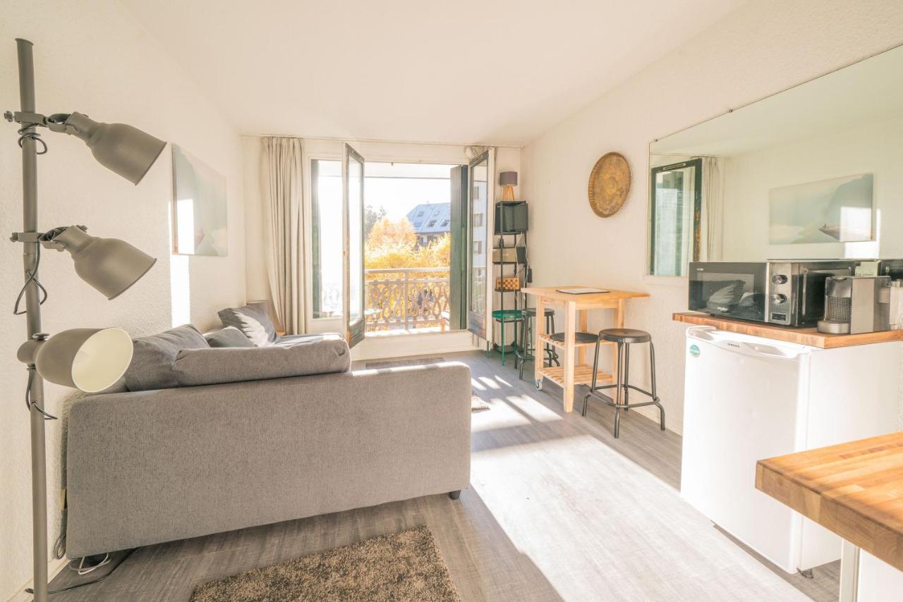 Chamonix Sud Studio With Mont Blanc Views Exterior photo